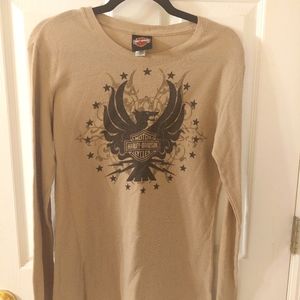 Harley Davidson long sleeve size XXL riding shirt.